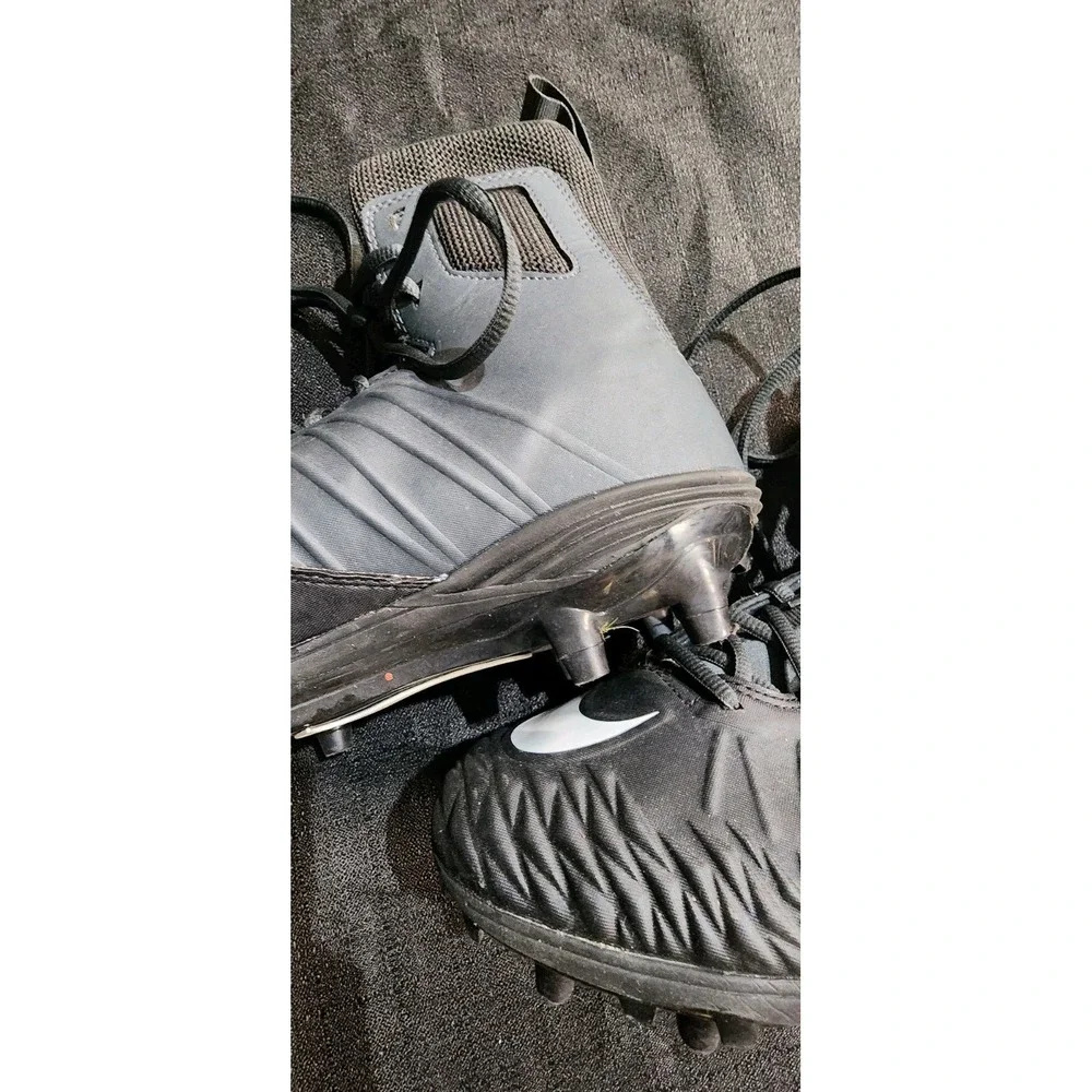 Nike Force Savage Football Cleats‎ Sports Black 880140-010 Men's Size 9.5